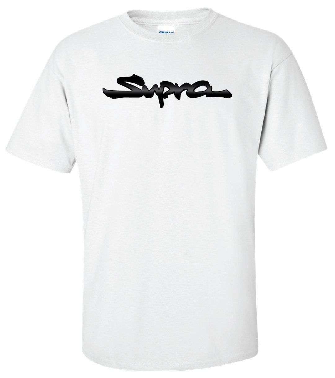 Toyota Supra Custom Turbo Logo Race Car T-Shirt