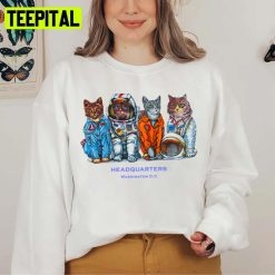 Trending Space Cats Headquarters Unisex Sweatshirt