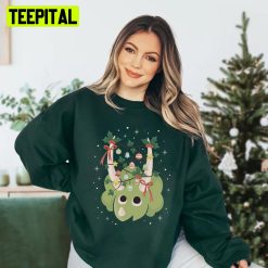 Triceratops Tree Ceratops Christmas Dinosaur Unisex Sweatshirt