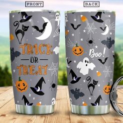 Trick Or Treat Funny Halloween Stainless Steel Cup