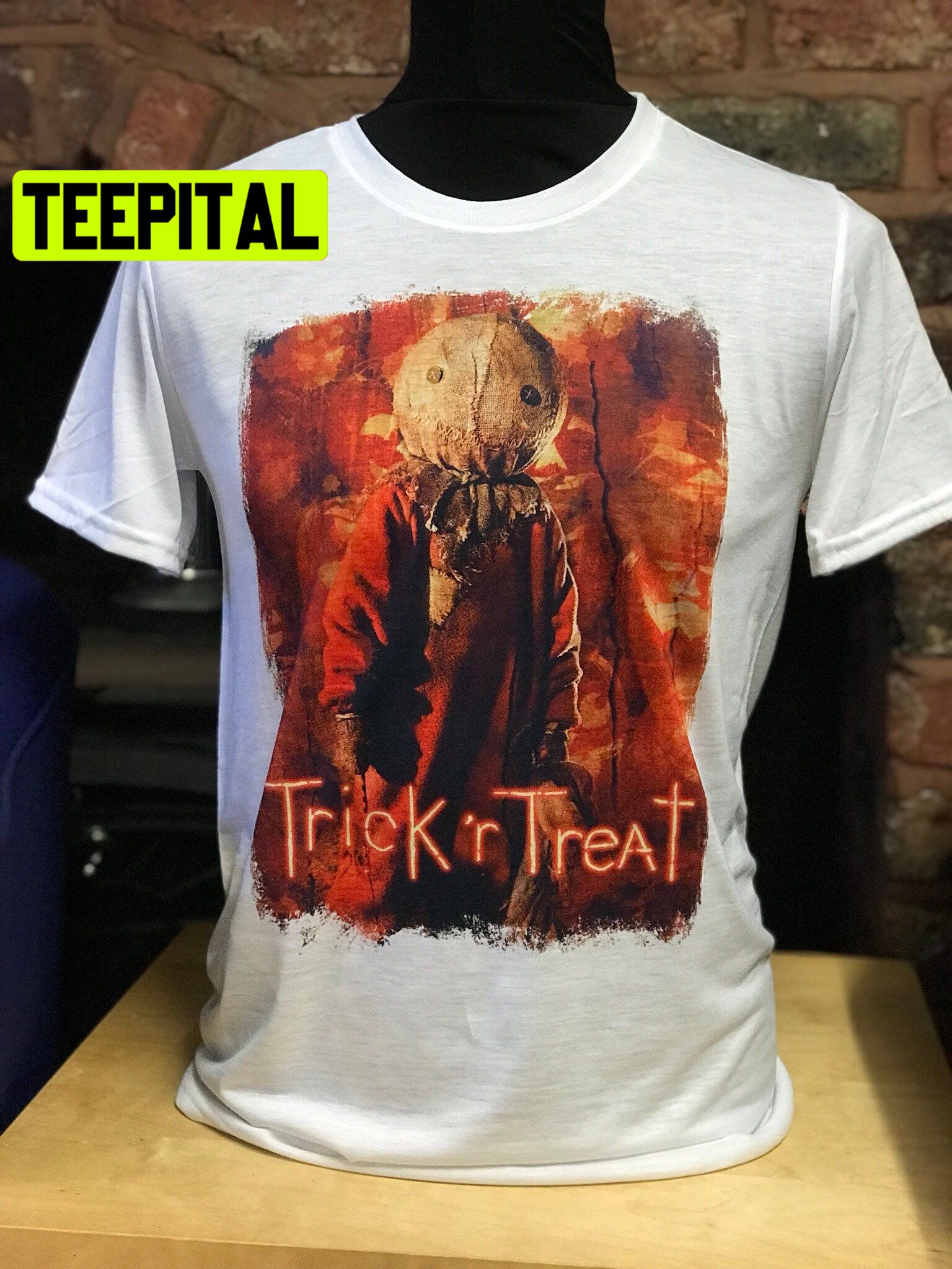 Trick ‘r Treat Sam White Horror Halloween Trending Unsiex T-Shirt