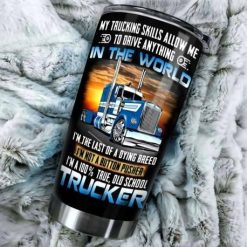 Truck Driver Stainless Steel Cup