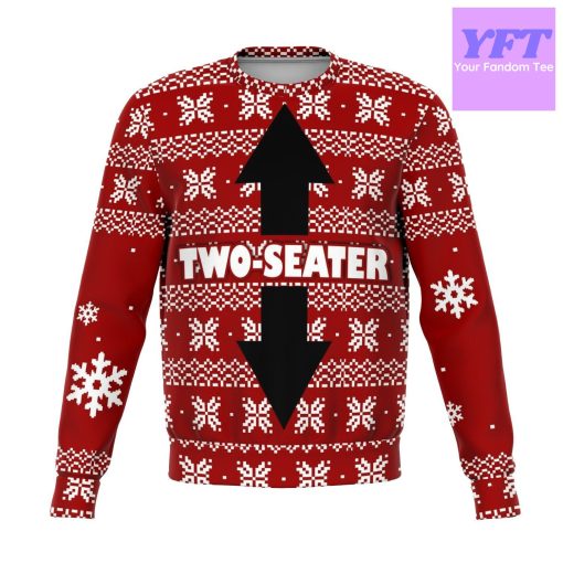 Two Seater Meme 2022 Design 3d Ugly Christmas Sweater