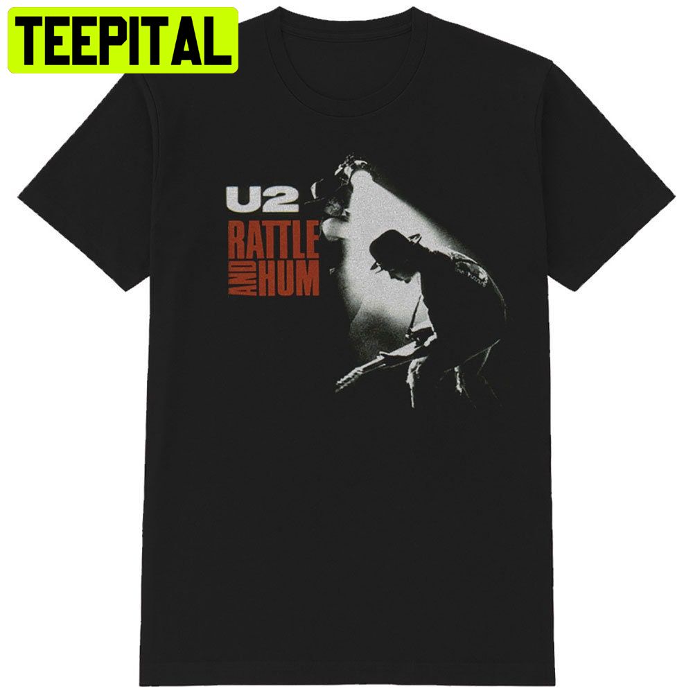 U2 Rattle And Hum The Edge Bono Trending Unisex Shirt