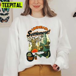 Undead Settlement Halloween Graphic Unisex Sweatshirt