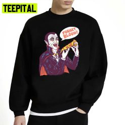 Vampizza Halloween Graphic Unisex Sweatshirt