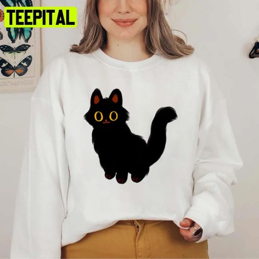 Vanessa Stockard Trending Black Cat Unisex Sweatshirt