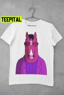 Vaporwave 80s Style Bojack Horseman Trending Unisex Shirt