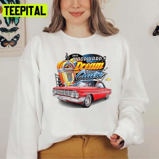 Vintage Design 2013 The Woodward Dream Cruise Unisex T-Shirt