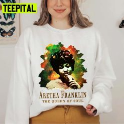 Vintage Design Aretha Franklinthe Queen Of Soul Unisex Sweatshirt