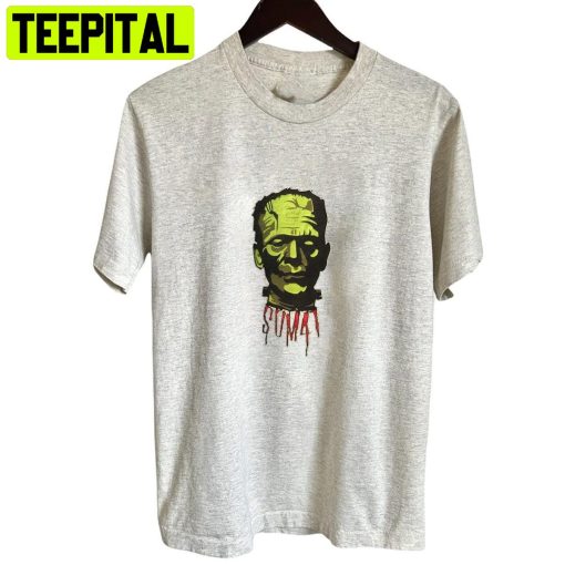 Vintage Frankenstein Halloween Trending Unisex Shirt