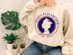 Vintage Homage Retro 90s Fan Rip Queen Elizabeth Ii Shirt