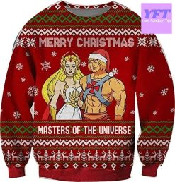 Vintage Merry Master Of The Universe Sexyy It Overflow 3d Ugly Christmas Sweater