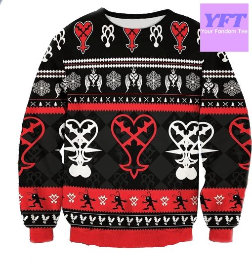 Vintage Retro Secret 3d Ugly Christmas Sweater