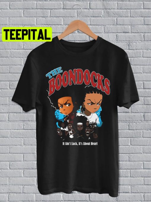 Vintage The Boondocks Cartoon Trending Unisex Shirt