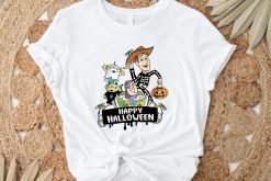 Vintage Toy Story Characters Halloween Shirt