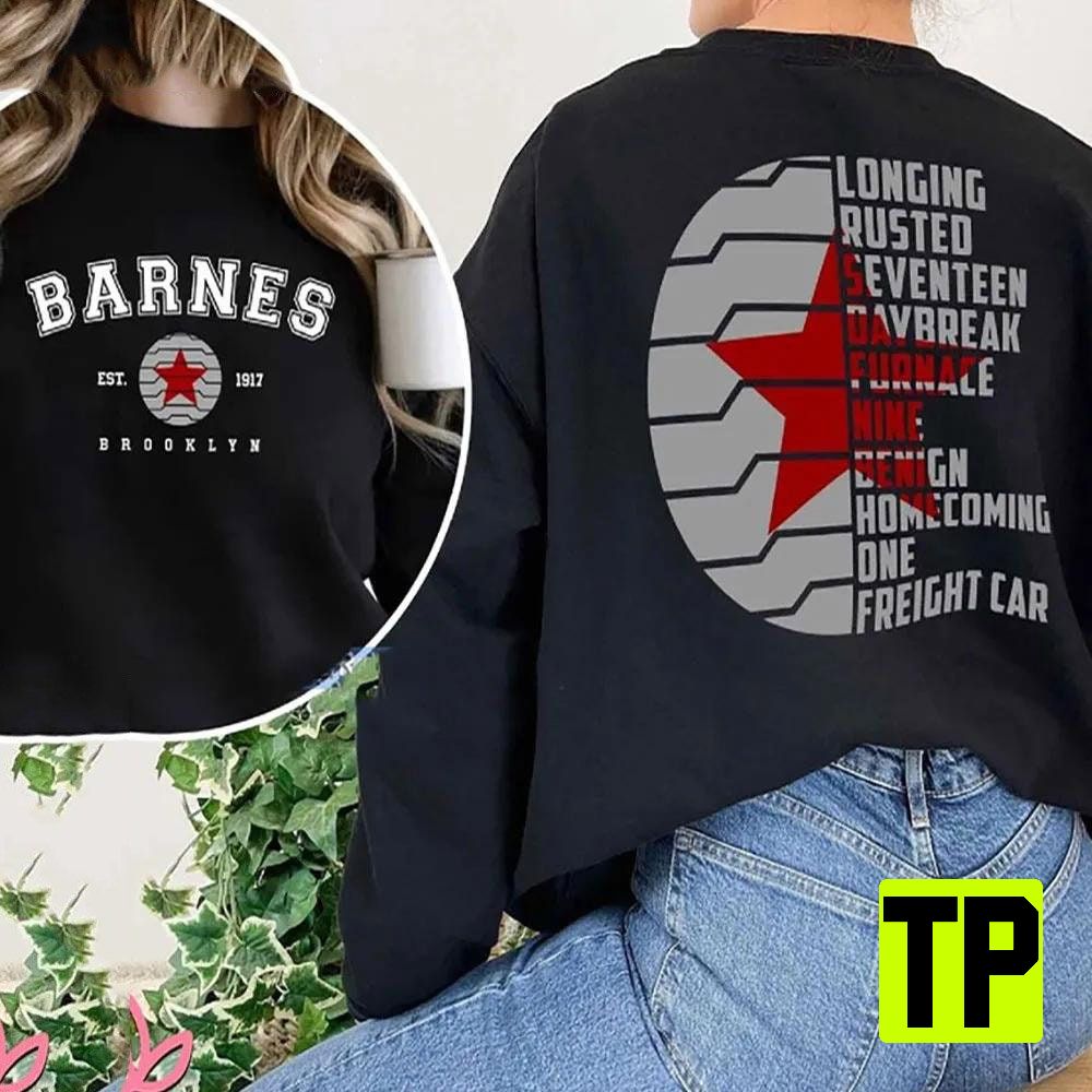 Vintage Winter Soldier Trigger Words Bucky Barnes Marvels Unisex Shirt