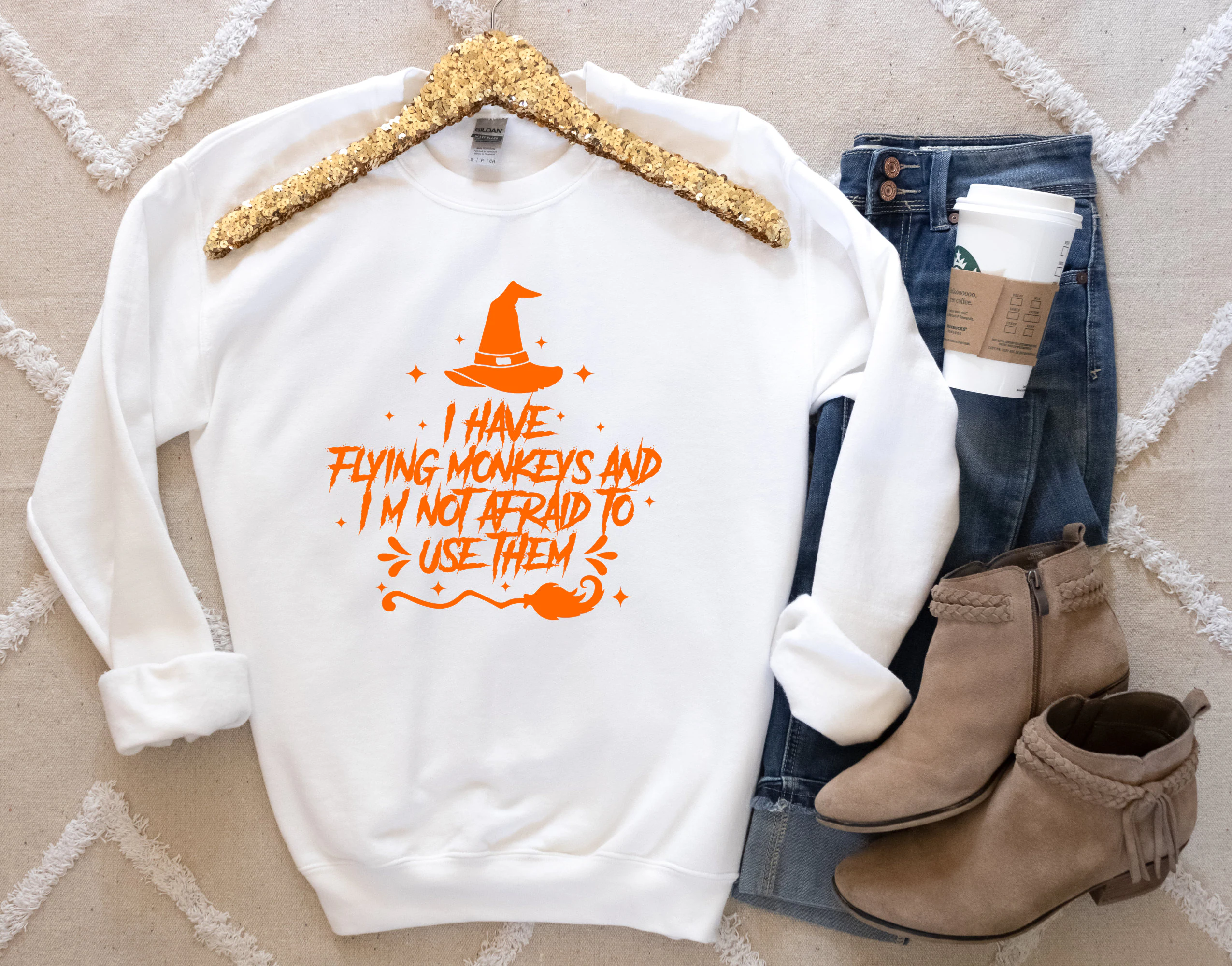 Vintage Wizard Of Oz ‘s Funny Party Witches Witch Fall Pumpkin Halloween Unisex Sweatshirt