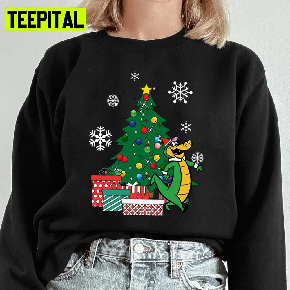 Wally Gator Around The Christmas Tree Unisex Sweatshirt