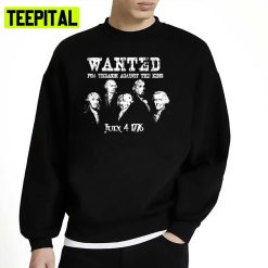 Wanted Sciencetis Edison Darwin Nikola Tesla Unisex Sweatshirt