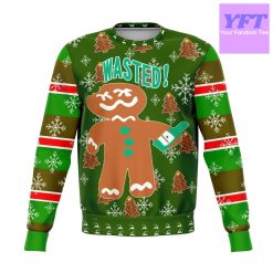 Wasted Meme 2022 Design 3d Ugly Christmas Sweater