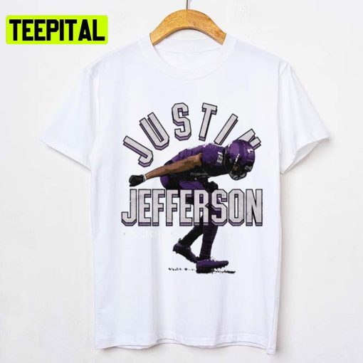 Wearing Purple Justin Jeffer Minnesota Vikings Unisex T-Shirt