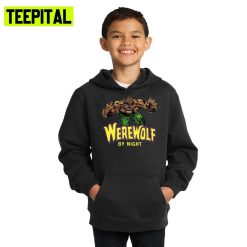 Werewolf By Night Marvel Halloween Illustration Hoodie