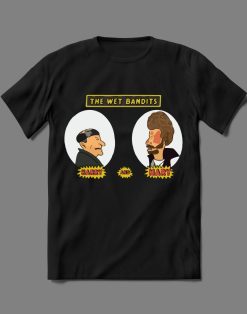 Wet Bandits Cartoon Parody Shirt