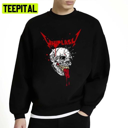 Whiplash Skull Art Status Quo Unisex Sweatshirt