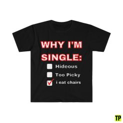 Why I’m Single Funny Meme Unisex Shirt