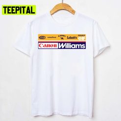 Williams Fw14 19911992 Sponsor Block Formula 1 Car Racing F1 Unisex T-Shirt