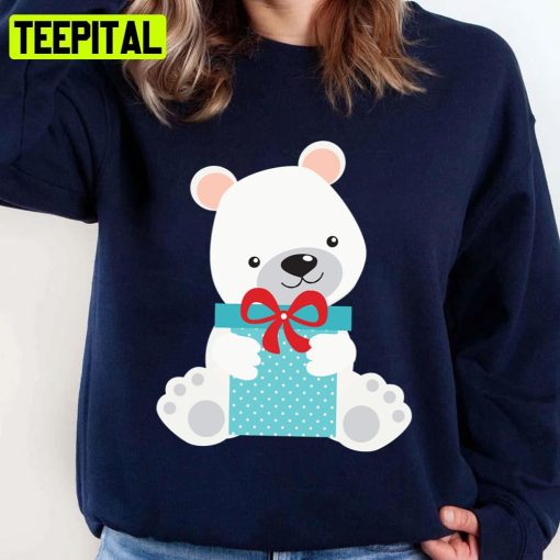 Winter Presents Polar Bear Trending Unisex Sweatshirt