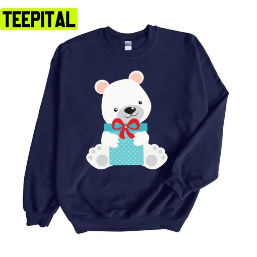 Winter Presents Polar Bear Trending Unisex Sweatshirt