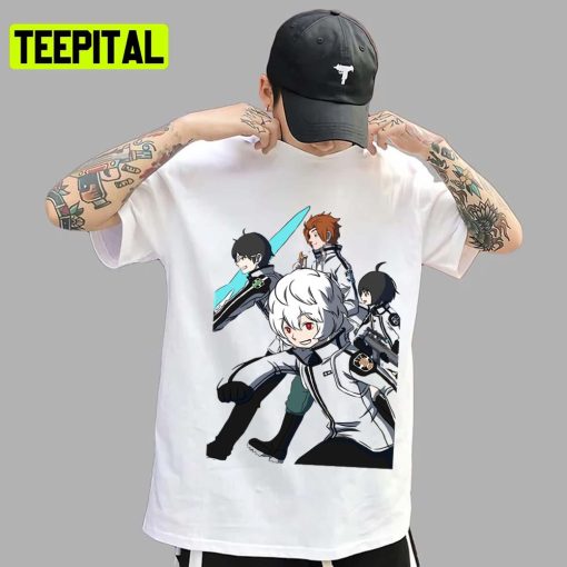 Wt Pop Art World Trigger Design Unisex T-Shirt