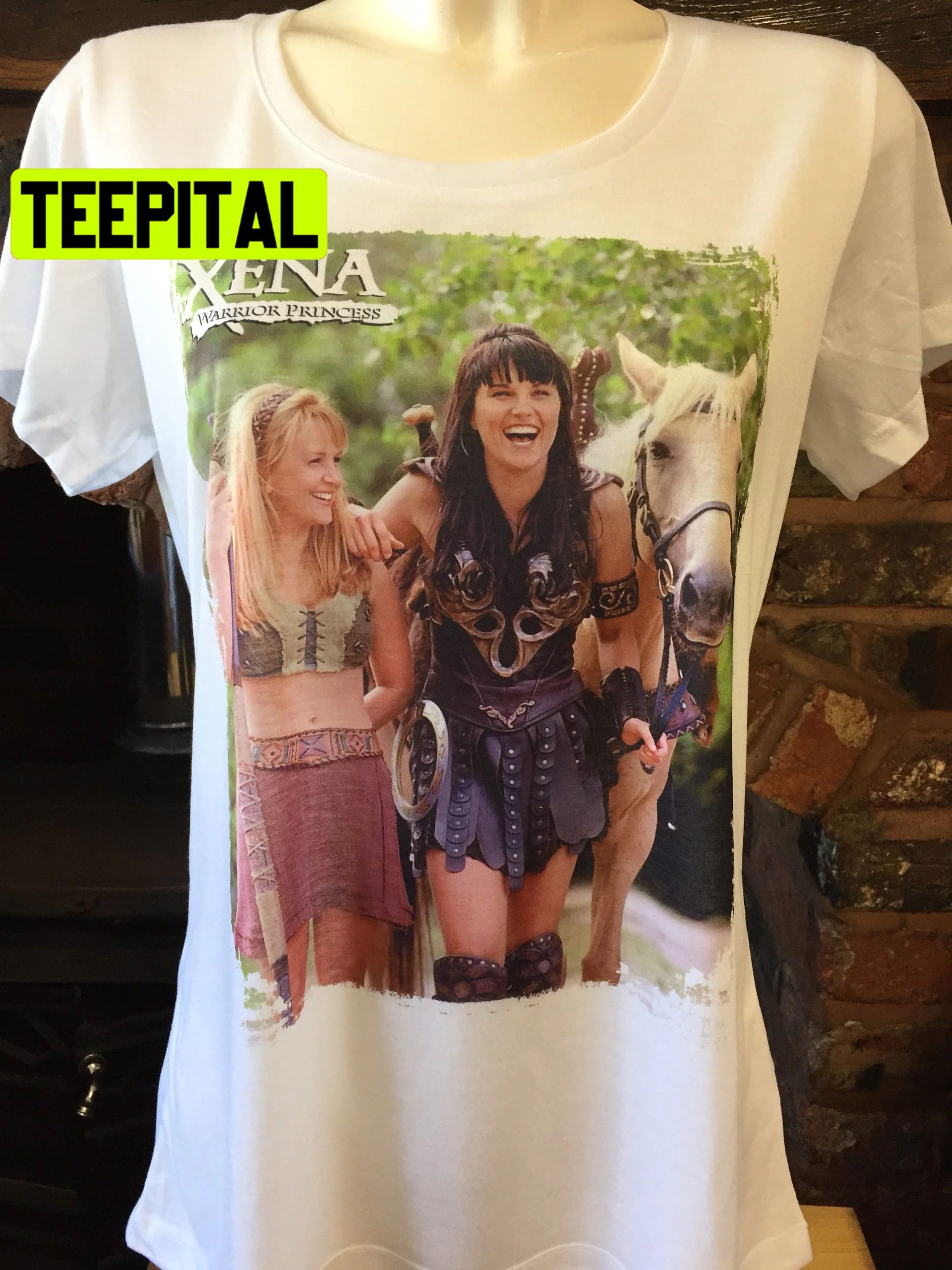 Xena Warrior Princess Xena And Gabrielle Lucy Lawless Renee O'connor Halloween Trending Unsiex T-Shirt