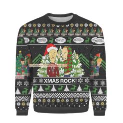 Xmas Rock Merry Christmas 2022 Ugly 3D Sweatshirt