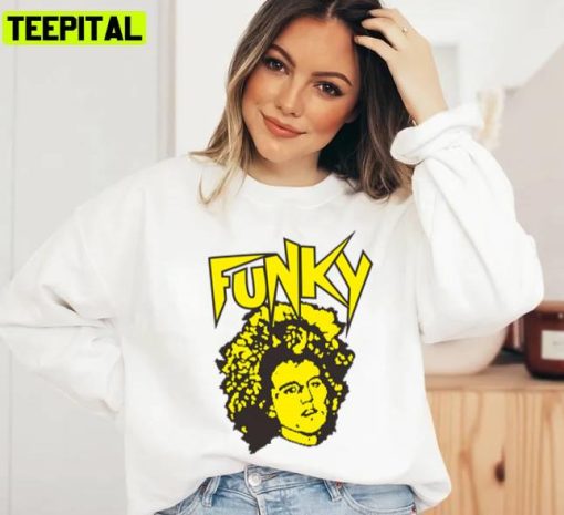 Yellow Art Funky Askren 3 Unisex Sweatshirt