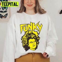 Yellow Art Funky Askren 3 Unisex Sweatshirt