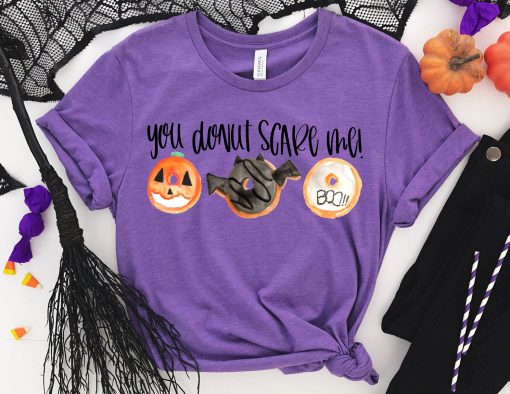 You Donut Scare Me Mom Fall Spooky Pumpkin Halloween Unisex T-Shirt