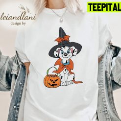 101 Dalmatians Chibi Puppy Halloween Unisesx T-Shirt