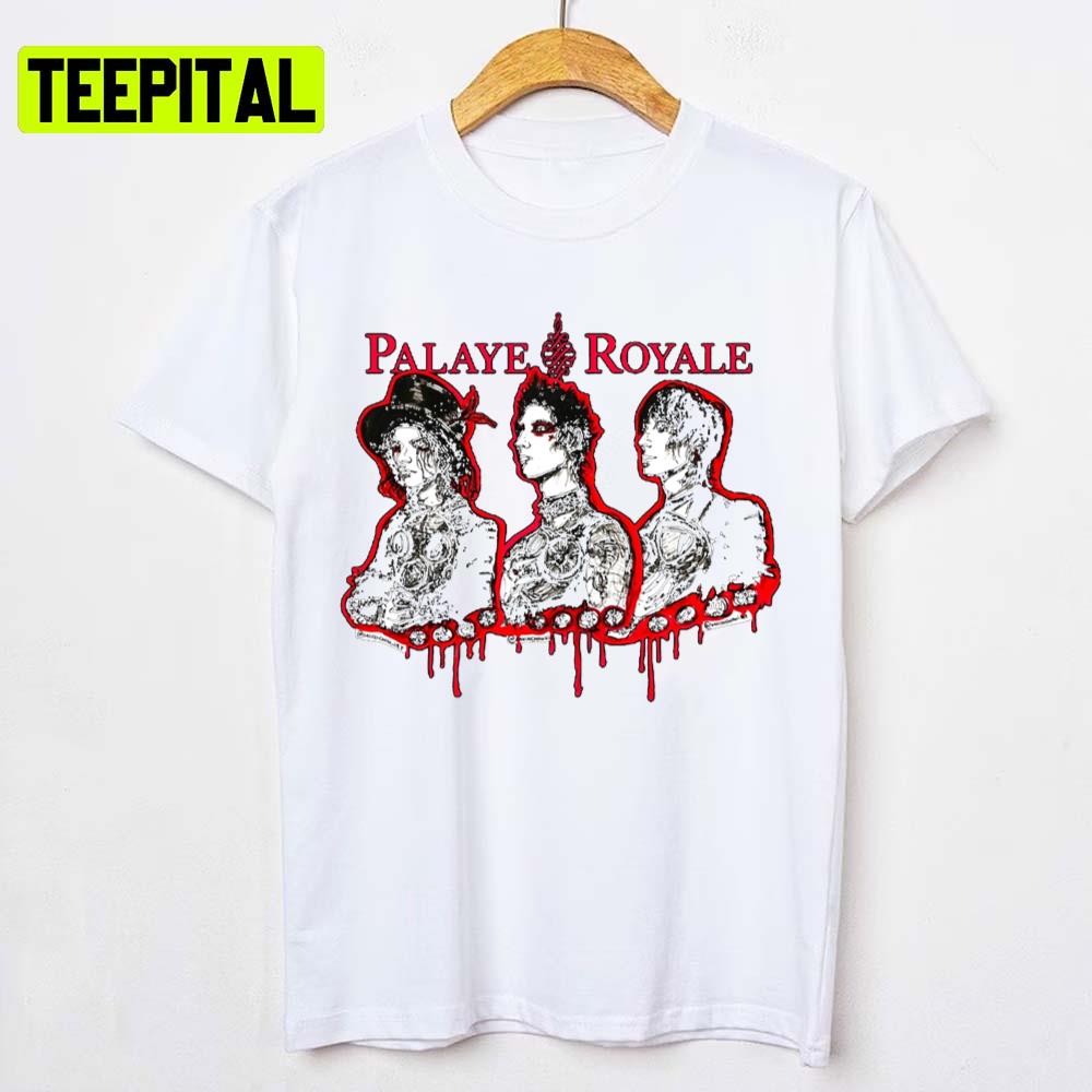 106108 The Bastards Series Palaye Royale Band Unisex T-Shirt