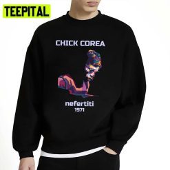 1971 Nefertiti Popart Chick Corea In Wpap Unisex Sweatshirt