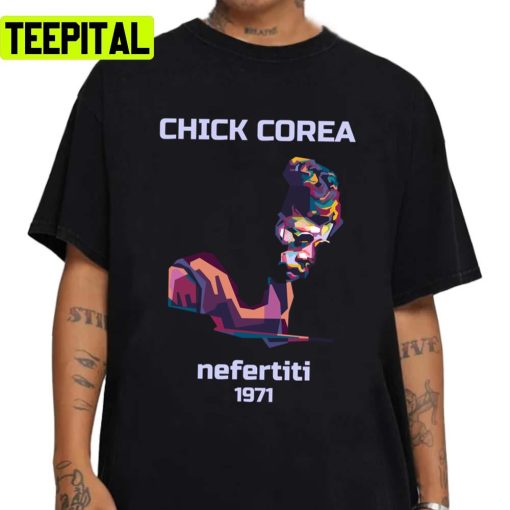 1971 Nefertiti Popart Chick Corea In Wpap Unisex Sweatshirt