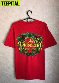 1993 Neil Diamond Christmas Tour Retro Design T-Shirt