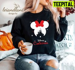 2022 Castle Mickey Head Design Christmas Sweatshirt