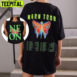 2022 Playboi Carti Neon Tour Butterfly Neon Unisex T-Shirt