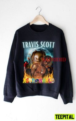 2022 Travis Scott 90’s Rap Design Unisex T-Shirt