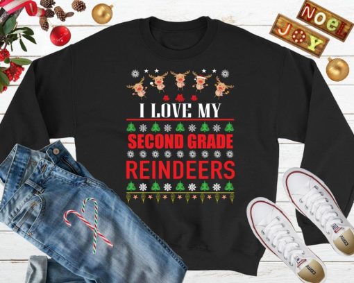 2nd Grade Teacher Christmas Sweater