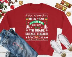 7th Grade Science Teacher Ugly Xmas Sweater