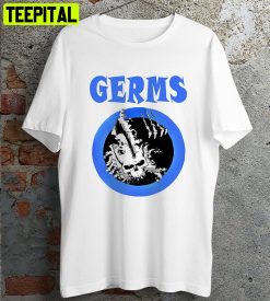 80s Rock Band The Germs Retro Design T-Shirt